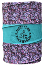 Tight Turn PAISLEY/TURQ Flex Barrel - Barrel Racing Barrels 