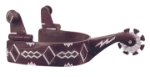 Ant Brn Spur Mens Eng Diamond 