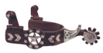 Ant Brn Spur Mens W/Stars 
