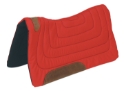 Square SaddleBack Contoured Cut pad w/black felt bottom 